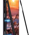 Samsung M10 Mıknatıslı Alüminyum Bumper 360 Tam Koruma Arka Cam Kapaklı Kılıf Gövdeli Çerçeveli
