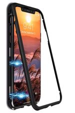 Iphone 7plus 8plus Mıknatıslı Alüminyum Bumper 360 Tam Koruma Ön Ve Arka Cam Kapaklı Kılıf