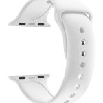 Apple Watch Tpu Klasik 3 Parça Kordon 2 3 4 5 6 Se 42mm 44mm Uyumlu Kayış Bileklik Birebir Beyaz