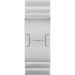 Apple Watch Metal Kordon 2 3 4 5 6 Se 42mm 44mm Uyumlu Kayış Bileklik Baklalı Silver Paslanmaz