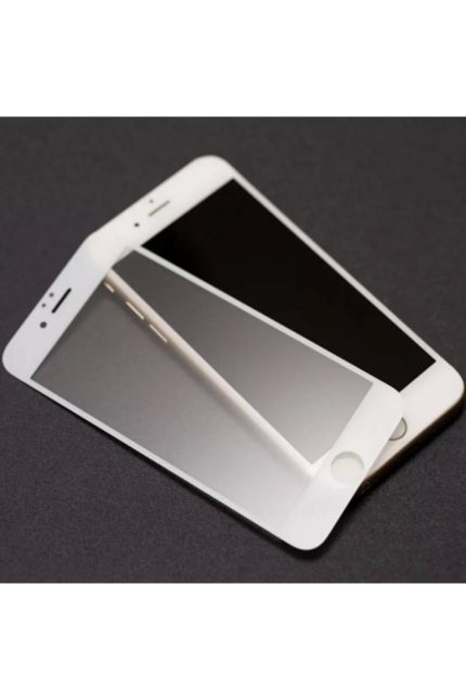 Iphone 7 Mat Kırılmaz Cam Nano Parmak Izi Bırakmaz Beyaz
