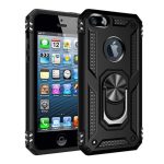 Iphone 5 5s 5c 5se Vega Silikon Tam Korumalı Yüzüklü Araç Tutucu Destekli Kılıf Armor Stand