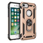 Iphone 6 6s 7 8 Se2020 Vega Silikon Tam Korumalı Yüzüklü Araç Tutucu Destekli Kılıf Armor Stand