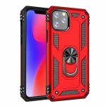 Iphone 11promax Vega Silikon Tam Korumalı Yüzüklü Araç Tutucu Destekli Kılıf Armor Stand