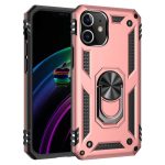 Iphone 11 Vega Silikon Tam Korumalı Yüzüklü Araç Tutucu Destekli Kılıf Armor Stand