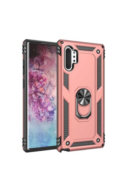 Xiaomi Redmi Note10plus Vega Silikon Tam Korumalı Yüzüklü Araç Tutucu Destekli Kılıf Armor Stand