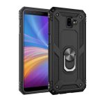 Samsung J6plus Vega Silikon Tam Korumalı Yüzüklü Araç Tutucu Destekli Kılıf Armor Stand