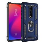 Huawei Y6 2019 Vega Silikon Tam Korumalı Yüzüklü Araç Tutucu Destekli Kılıf Armor Stand