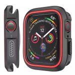 Apple Watch Se 6 5 4 3 2 (44mm) Esnek Nano Silikon Kılıf Çerçeveli Ekran Ve Gövde 360 180 Korumalı