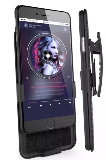 Iphone 6/7/8/se2020 Kılıf Standlı Extreme Spor Dağcılar Vip Ultra Zırhlı Kemer Klipsli 3 Kat Koruma