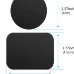 2adet Telefon Araç Içi Tutucu Stant Metal Plaka Magnetic Mıknatıslı Tutucular Için Metal Saç Seti 3m