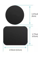 2adet Telefon Araç Içi Tutucu Stant Metal Plaka Magnetic Mıknatıslı Tutucular Için Metal Saç Seti 3m