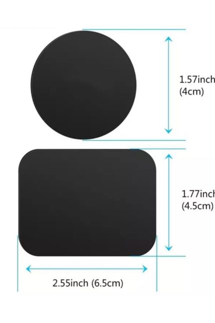 2adet Telefon Araç Içi Tutucu Stant Metal Plaka Magnetic Mıknatıslı Tutucular Için Metal Saç Seti 3m