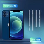 Iphone 12 6.1 Inç Full Çerçeve Koruyucu Kaplama Body Hd Şeffaf Koruyucu Film