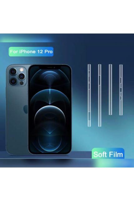 Iphone 12pro 6.1 Inç Full Çerçeve Koruyucu Kaplama Body Hd Şeffaf Koruyucu Film
