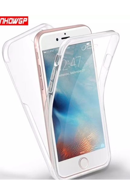Iphone 7plus 8plus Ön Arka Şeffaf Silikonlu Kılıf 360 Derece Tpu 3d Body Dizayn 2x Koruma