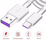 Samsung Huawei Xiaomi Oppo Hızlı Şarj Kablosu 20cm Type C Usb Tüm Modellere Uyumlu 680mps 5a