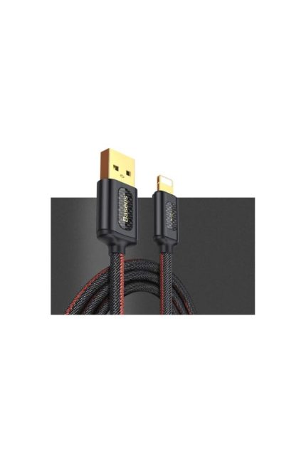 Kot Örgülü Hızlı Şarj Kablosu Iphone 8 Se X 8 11 12 100cm Tüm Modellerine Uyumlu 2.4a 480mps