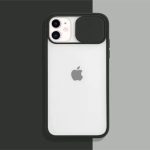 Iphone 11 Kılıf 6.1" Inc Kamera Sürgülü Korumalı Silikon Kapak
