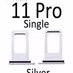 Iphone 11 Pro Sim Kart Tepsisi Sim Çekmecesi Silver Tam Kalite Iç Aksam Teknik Servis Ürünü