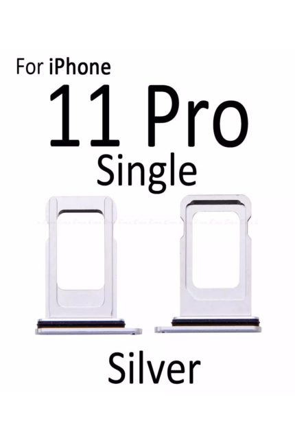 Iphone 11 Pro Sim Kart Tepsisi Sim Çekmecesi Silver Tam Kalite Iç Aksam Teknik Servis Ürünü