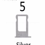 Iphone 5 Sim Kart Tepsisi Sim Çekmecesi Beyaz Tam Kalite Iç Aksam Teknik Servis Ürünü