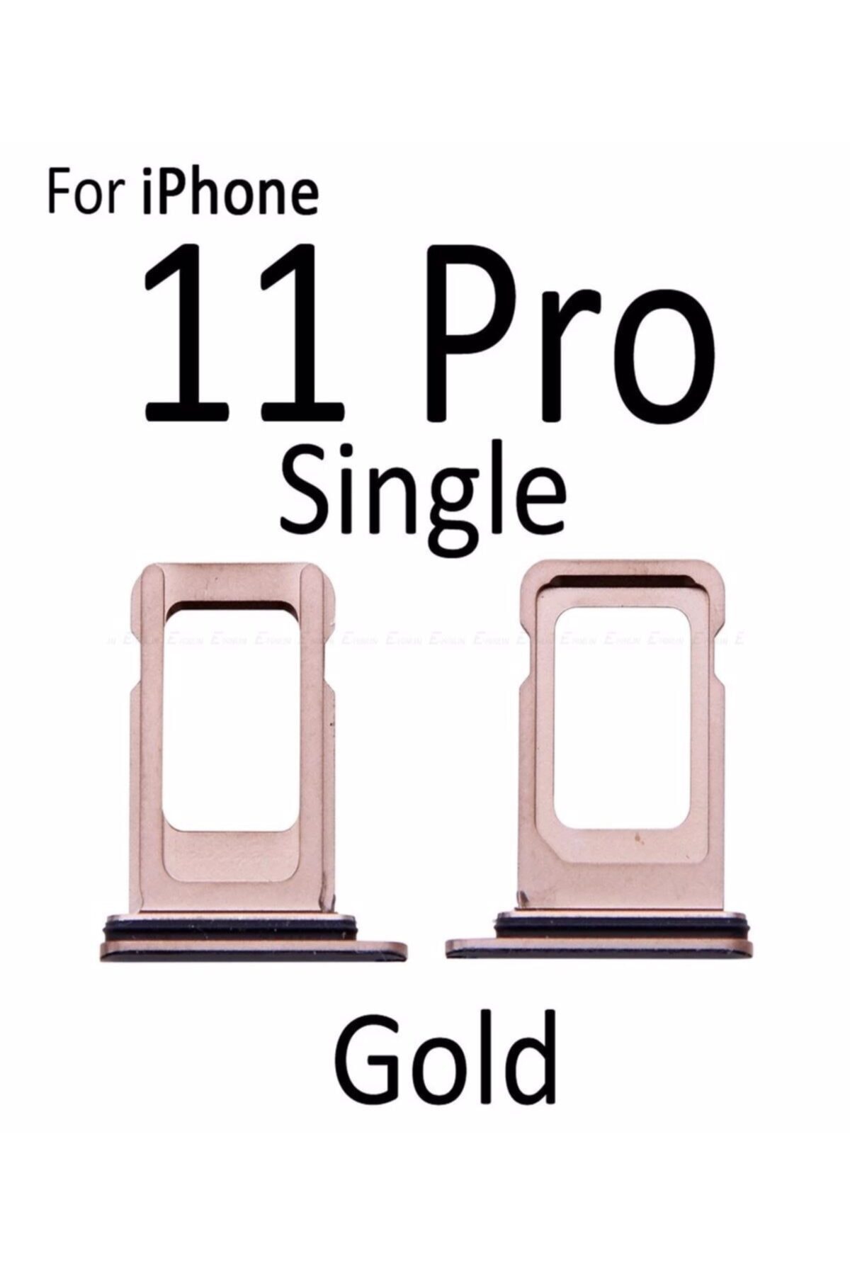 0_org_zoom Iphone 11 Pro Sim Kart Tepsisi Sim Çekmecesi Gold Tam Kalite Iç Aksam Teknik Servis Ürünü - Görsel 1