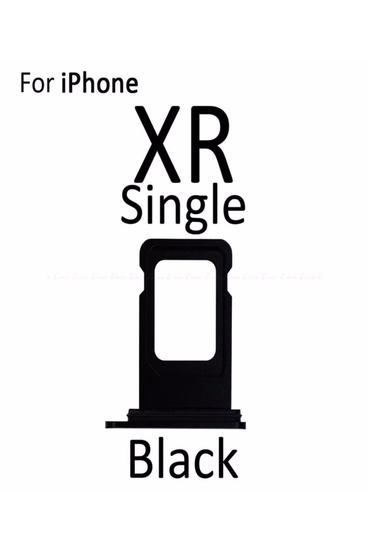 0_org_zoom Iphone Xr Sim Kart Tepsisi Sim Çekmecesi Siyah Tam Kalite Iç Aksam Teknik Servis Ürünü - Görsel 1