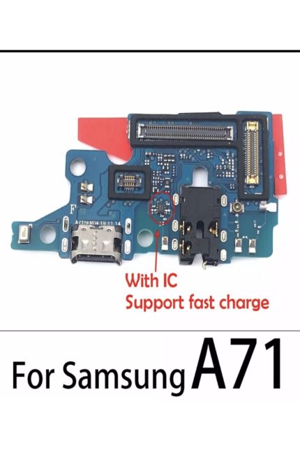 Samsung A70 Mikrofonlu Şarj Soketi Bordu Anten Soketi Tak Çalıştır Iç Aksam Teknik Servis Ürünü
