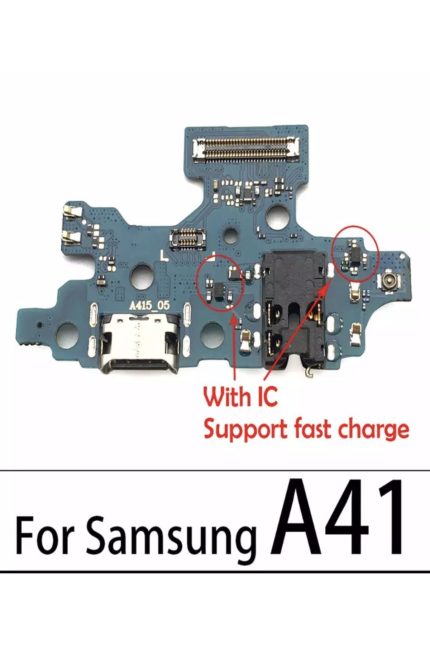 Samsung A30 Mikrofonlu Şarj Soketi Bordu Anten Soketi Tak Çalıştır Iç Aksam Teknik Servis Ürünü