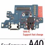 Samsung A40 Mikrofonlu Şarj Soketi Bordu Anten Soketi Tak Çalıştır Iç Aksam Teknik Servis Ürünü