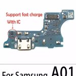 Samsung A01 Mikrofonlu Şarj Soketi Bordu Anten Soketi Tak Çalıştır Iç Aksam Teknik Servis Ürünü