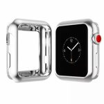 Apple Watch 1 2 3 4 5 6 Se Serisi ( 44mm ) 360 Tam Koruma Silikon Kılıf Premium Renk:gri