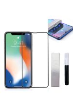 Iphone 11 Uv Işınlı Ultraviyole Işık Kavisli Tam Kaplar Temperli Kırılmaz Cam-ekran Koruyucu