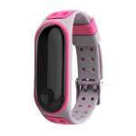 Xiaomi Mi Band 5 -tokalı-soft-akıllı Bileklik Kordon Kayış 3m Sport Serisi Pembe-gri Renk