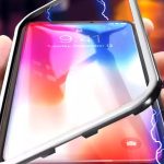 Huawei Mate20pro Mıknatıslı Alüminyum Bumper 360 Tam Koruma Arka Cam Kapaklı Kılıf Gövdeli