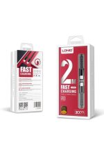 Ldnıo Lc92 T Çift Taraflı Type- C Girişli Tüm Seri Model 2metre Hızlı Usb Şarj Kablosu 3a - 60wat