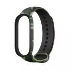 Xiaomi Mi Band 3 - Mi Band 4 Akıllı Bileklik Kamuflaj Renkler Kordon Kayış