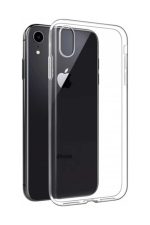 Iphone Xr Toz Koruma Tıpalı Ultra Ince Şeffaf Silikon Kılıf