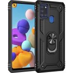Samsung Galaxy A21s Kılıf Ultra Korumalı Yüzüklü Manyetik Vega Kapak