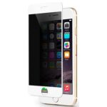 Iphone 6s Plus 6d Kavisli Temperli Hayelet Ekran Koruyucu (renk- Beyaz) Kırılmaz Cam