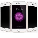 Iphone 6 - 6s 6d Kavisli Temperli Hayelet Ekran Koruyucu (renk - Beyaz) Kırılmaz Cam