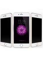 Iphone 6 - 6s 6d Kavisli Temperli Hayelet Ekran Koruyucu (renk - Beyaz) Kırılmaz Cam