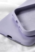 Iphone 12promax 6.7 Lansman Altı Kapalı Kılıf Içi Kadife Soft Renk Nano 6 Kat Boya Silinmez Taban3m
