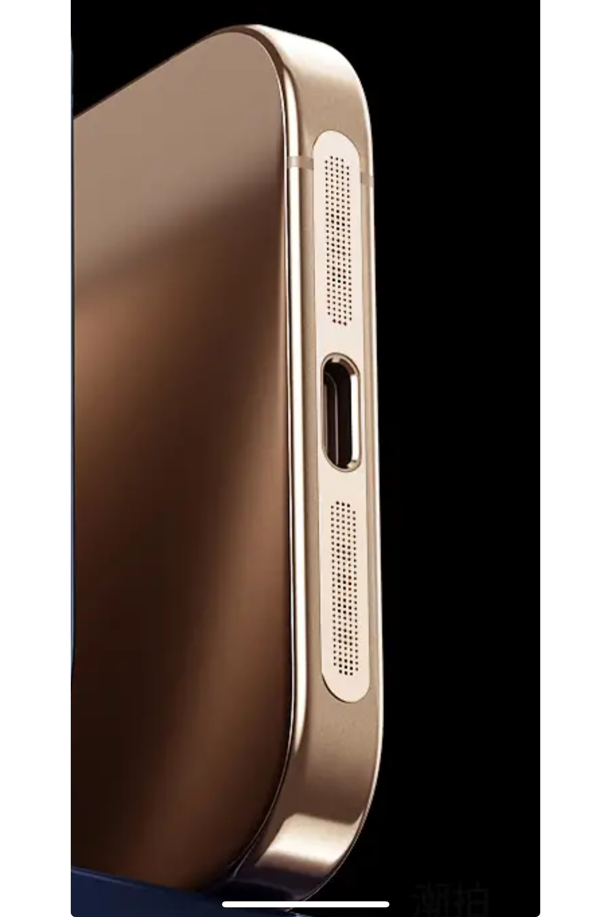 1_org_zoom İphone 16Pro-16 ProMax Çöl Titanyum Gold Toz ve Kir Önleyici Filtre Mikrofon , Hoparlör, Şarj Koruma - Görsel 1