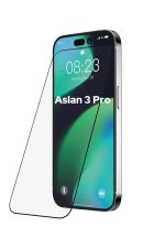 İphone 13 - 13Pro - 14 Aslan 3 Pro Ekran Koruyucu Kırılmaz Cam Kavisli Anti Static Çizilmez Cam - Görsel 2