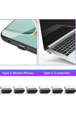 İphone 16 -16Plus - 16Pro - 16Promax Toz Ve Kir Önleyici Şarj Soketi Koruyucu Tıpa-silikon - Görsel 8