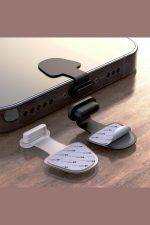 İphone 11-12-13-14PRO-X-13Pro-Max Uyumlu Toz -Kir Önleyici Yapışkanlı Maymun Şarj Yeri Koruma Tıpası - Görsel 7