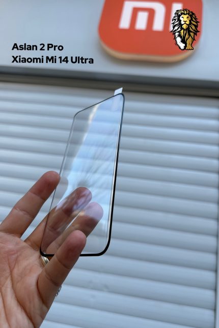 Aslan 2 Pro xiaomi mi 14 Ultra uyumlu Ekran Koruyucu Kavisli Temperli Cam