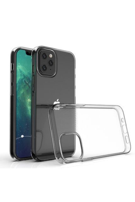 iPhone 12 Mini Kılıf Esnek ve Şeffaf Sheer Premium TPU Silikon Kapak